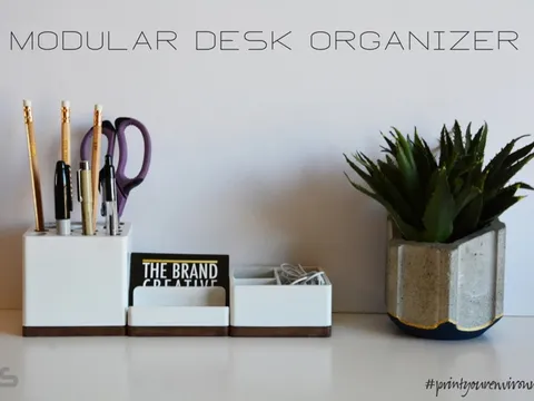 Modular Desk Organizer Set