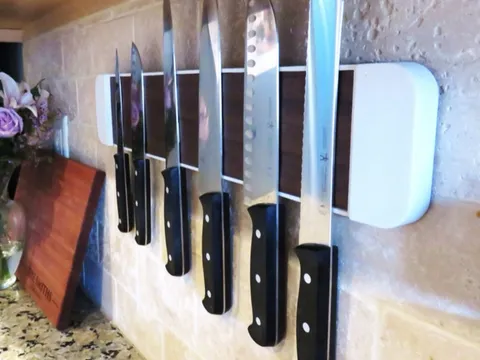Magnetic Knife Rack - 3D Printing Build