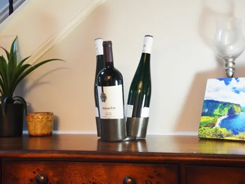 Spinning Wine Bottle Carousel