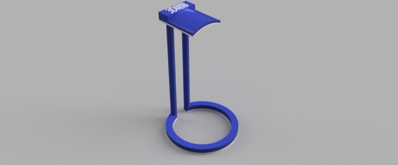 Dual Color Infinity Headphone Stand