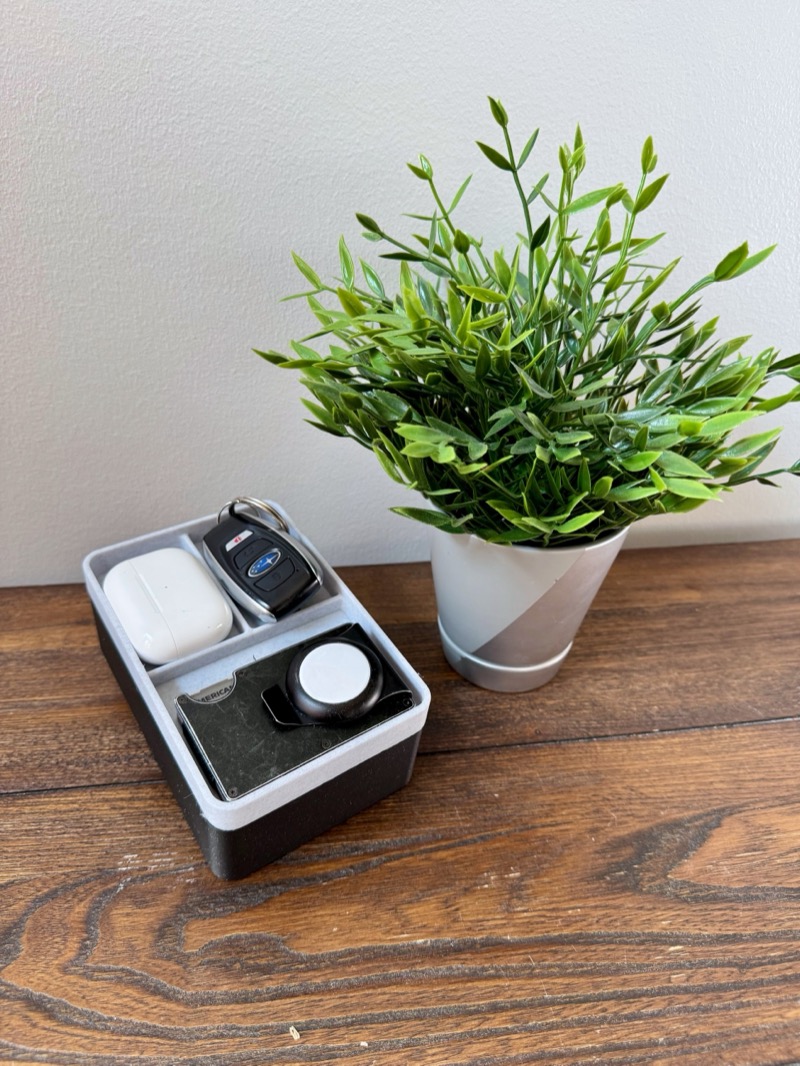 Stacked Organizer Box & Tray